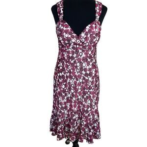SPEECHLESS Sleeveless Empire Waist Low V-neck Dress Size 7